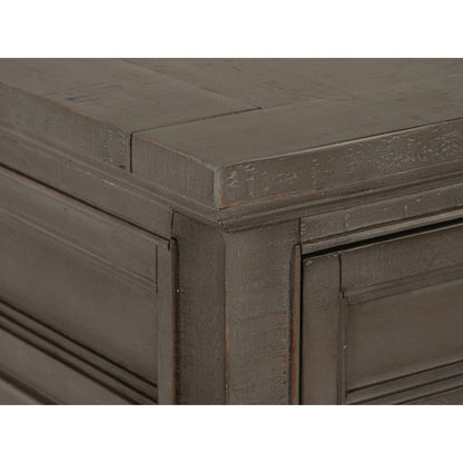 Paxton Place Dovetail Grey Rectangular Sofa Table