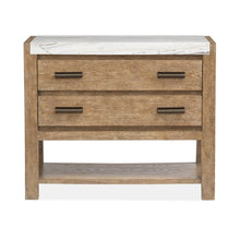 Plum Creek Sierra Brown Open Nightstand
