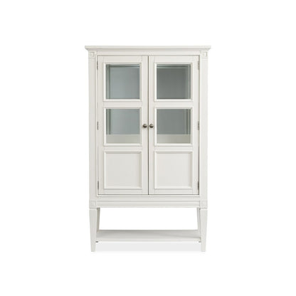 Willowbrook Egg Shell White Display Cabinet