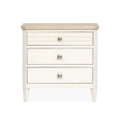Echo Isles Sea Pearl And Driftwood Drawer Nightstand