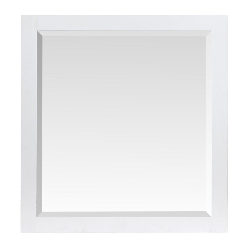 Windmill Harbour White Whisp And Sand Double Drawer Dresser With Portrait Mirror