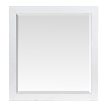 Windmill Harbour White Whisp And Sand Double Drawer Dresser With Portrait Mirror