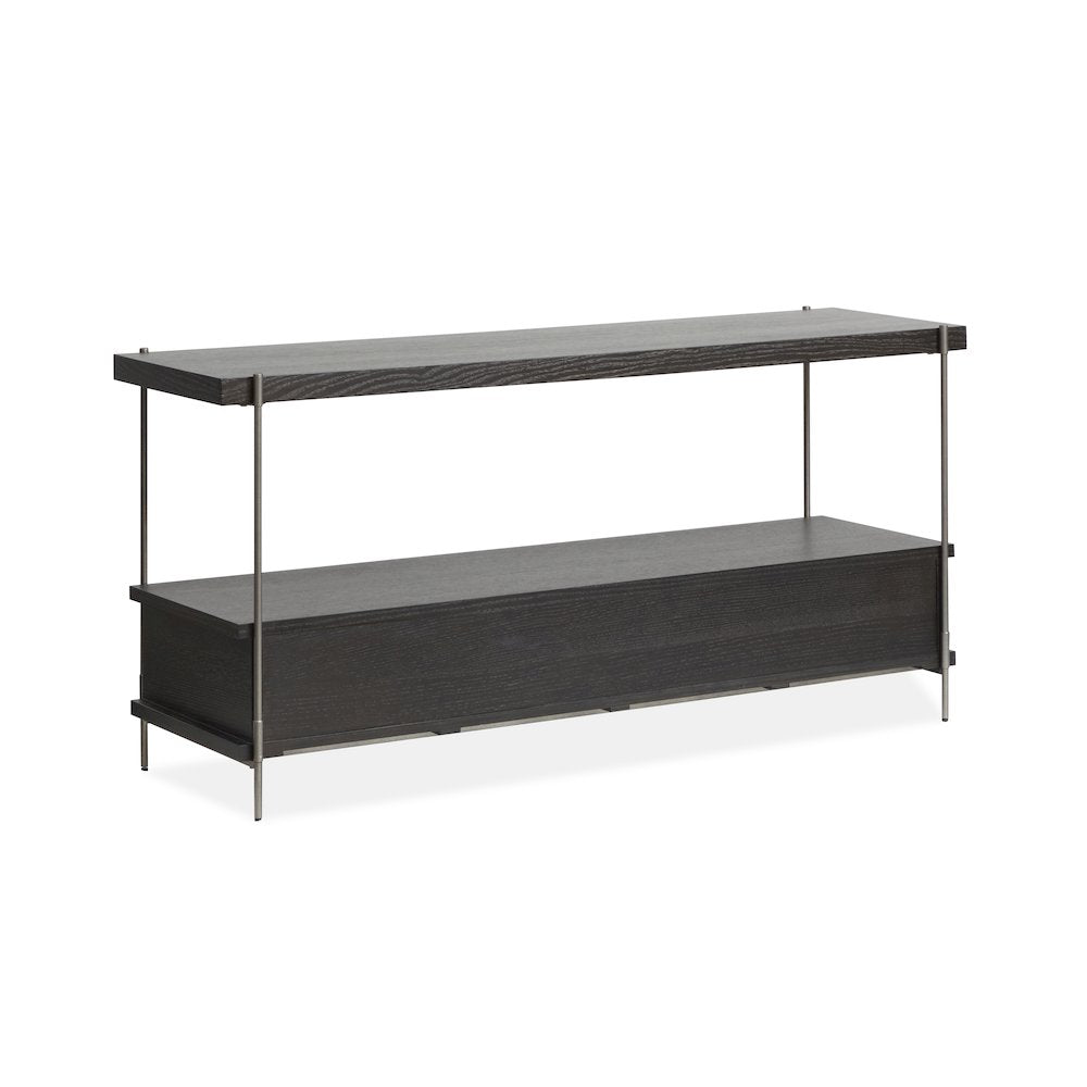 Spencer Dark Briarsmoke Rectangular Sofa Table