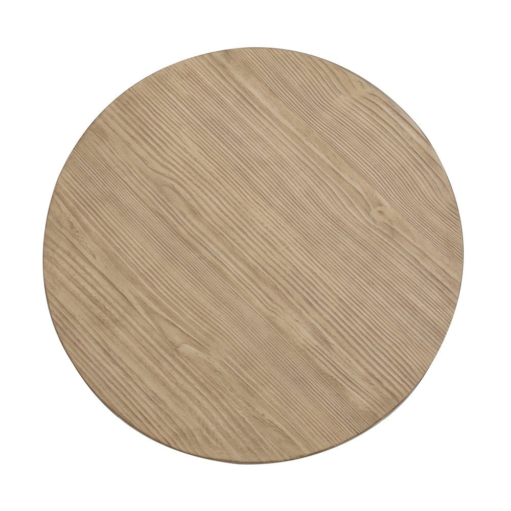 Hayden Golden Oat Round End Table