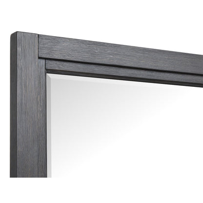 Plum Creek Ravenwood Black Landscape Mirror
