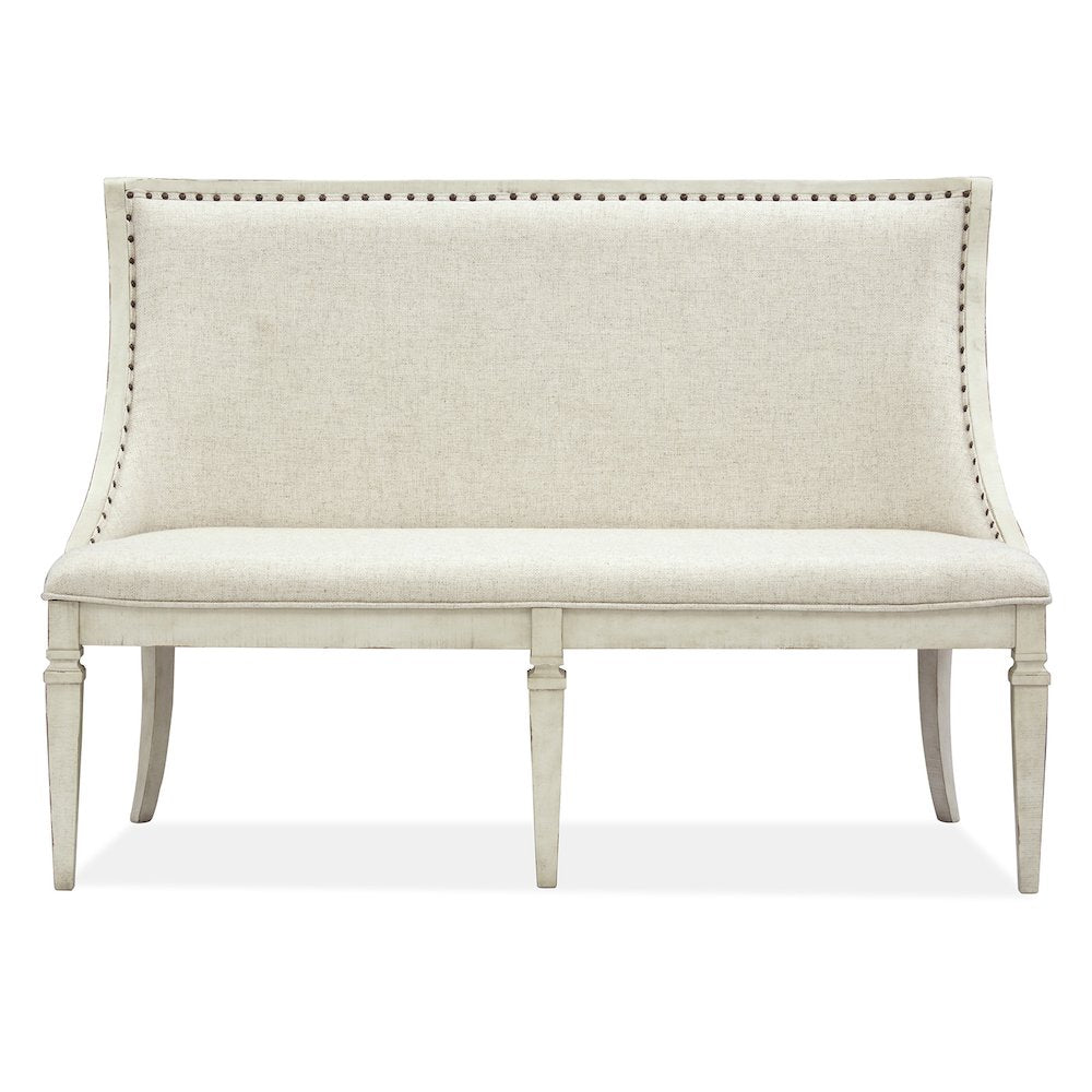 Newport Alabaster Upholstered Bench