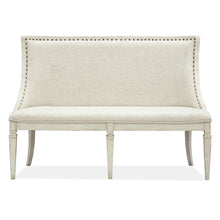 Newport Alabaster Upholstered Bench
