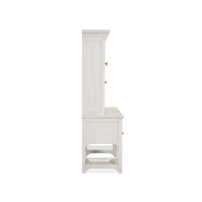 Bronwyn Alabaster Desk With Hutch