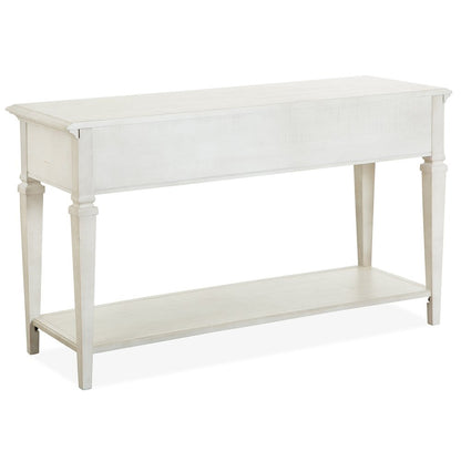 Newport Alabaster Rectangular Sofa Table
