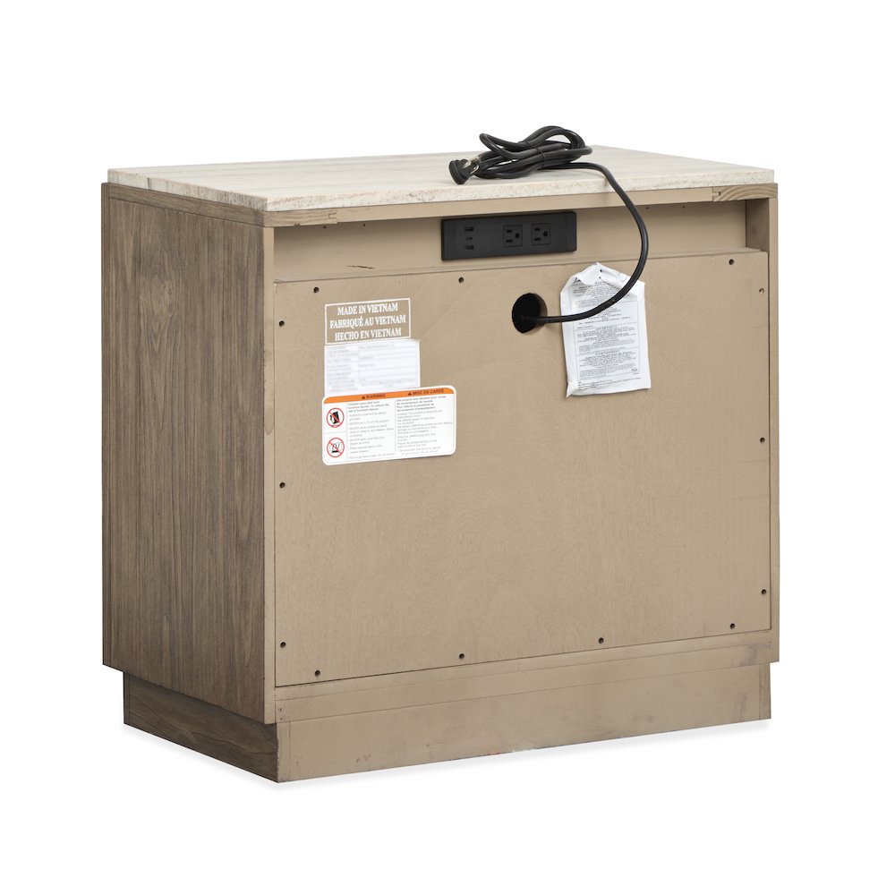Westbourne Dark Umber Door Nightstand