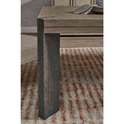 Pulaski Anderson Park Moose Trail And Frontier Brown Leg Dining Table