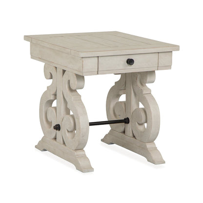 Bronwyn Alabaster Rectangular End Table