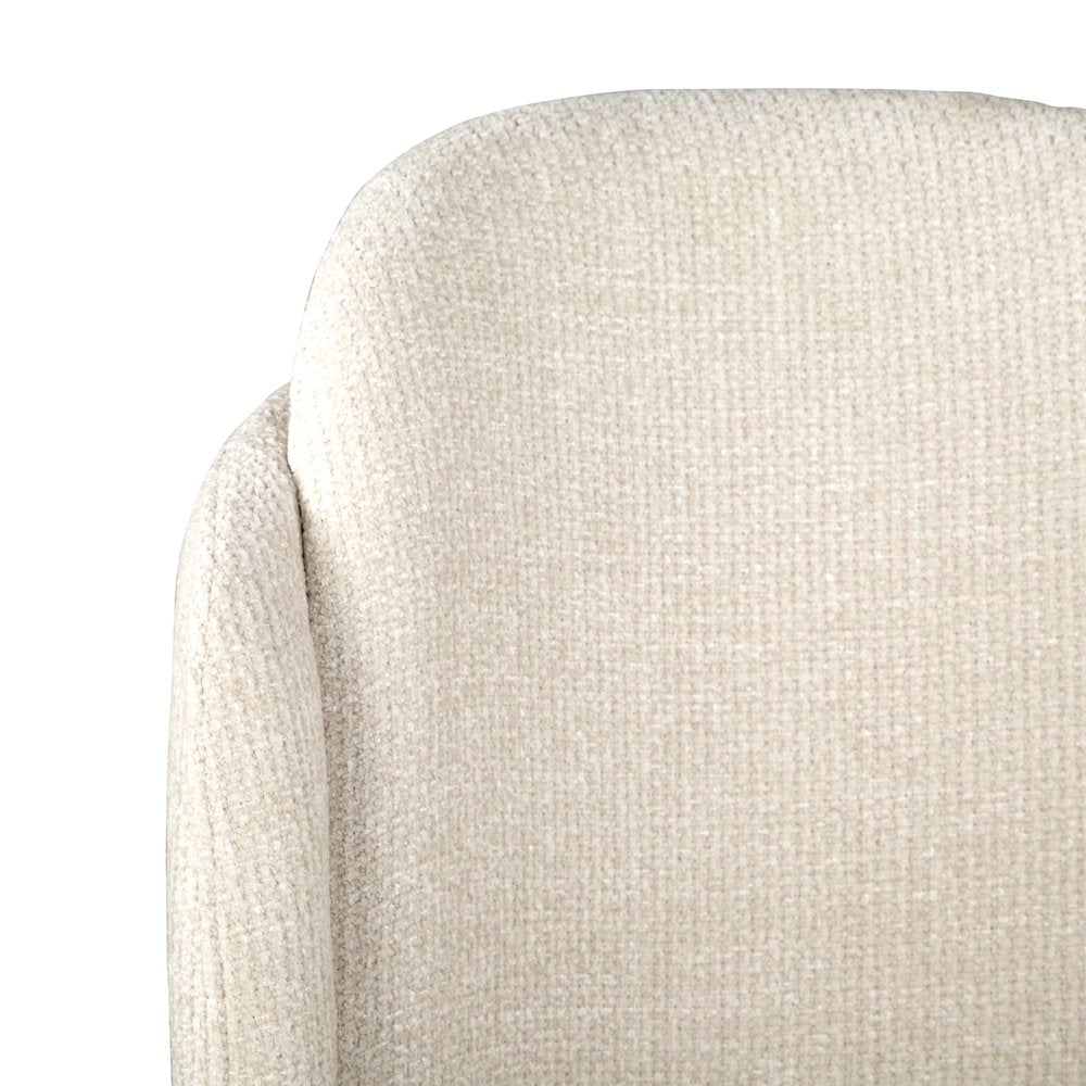 Lorelei Misty Cloud Upholstered Host Chair Two Pack