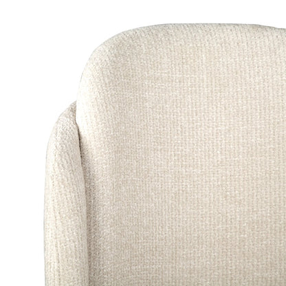 Lorelei Misty Cloud Upholstered Host Chair Two Pack