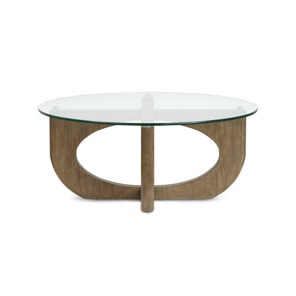 Lainey Almond Round Cocktail Table