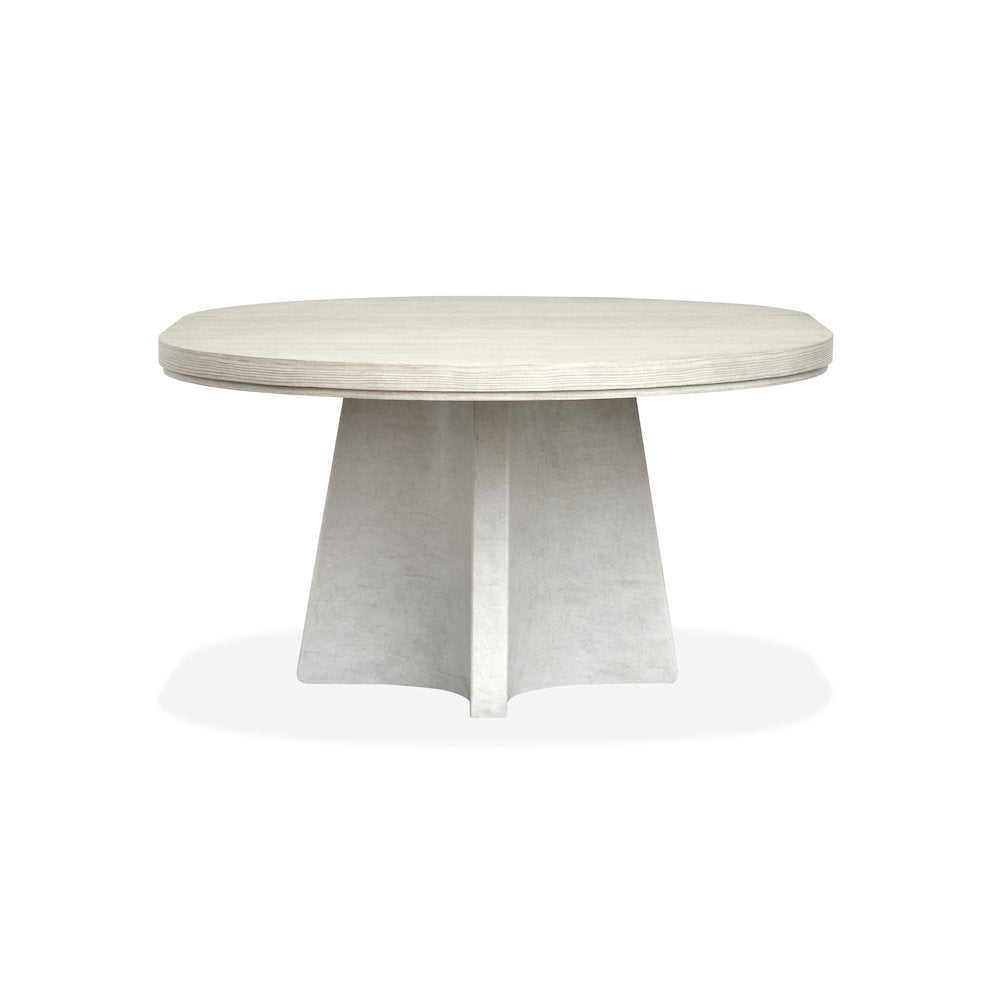 Lorelei Misty Cloud Extendable 54" Round Dining Table