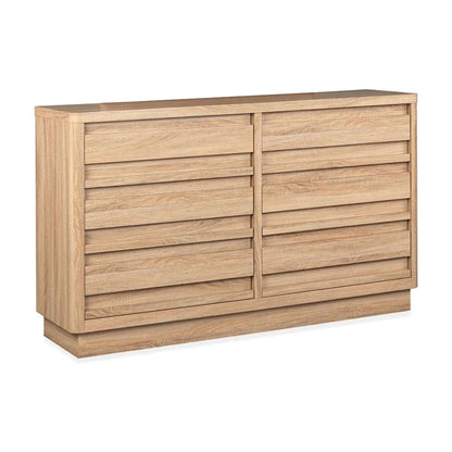 Brentwood Heights Provincial Brown Double Drawer Dresser