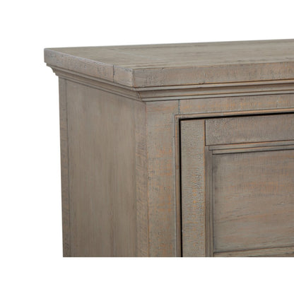 Paxton Place Dovetail Grey Small Drawer Nightstand