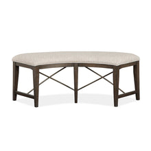 Westley Falls Graphite Curved Bench