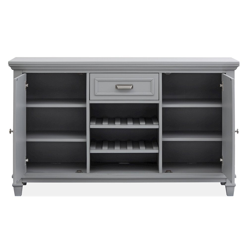 Charleston Harbor Gray Grey Server