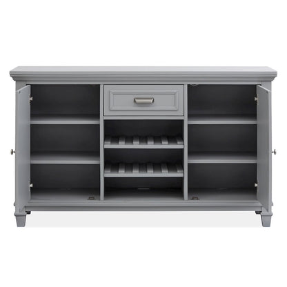 Charleston Harbor Gray Grey Server