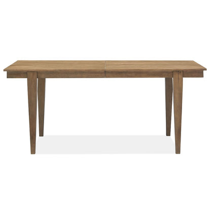 Lindon Belgian Wheat Extendable Rectangular Dining Table
