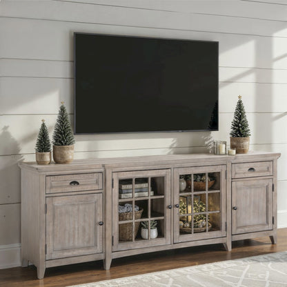 Paxton Place Dovetail Grey 90" Console