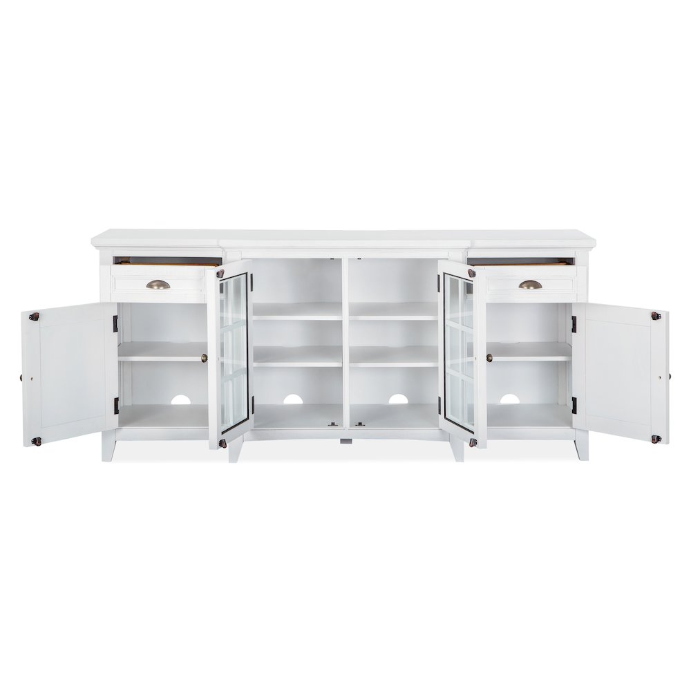 Heron Cove Chalk White 70" Console