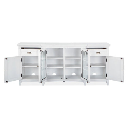 Heron Cove Chalk White 70" Console