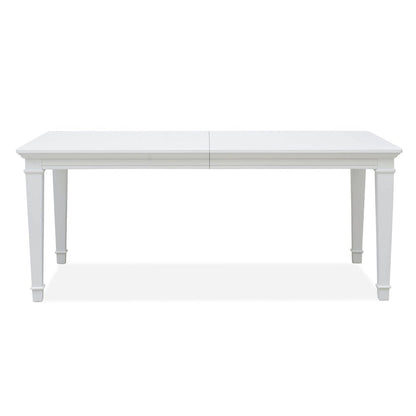 Charleston White Dove White Extendable Rectangular Dining Table
