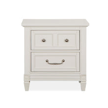 Willowbrook Egg Shell White With Slight Rub Through Drawer Nightstand