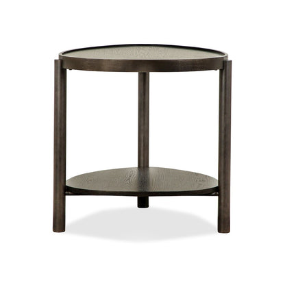 Hadleigh Black Coffee Bean Shaped Accent End Table
