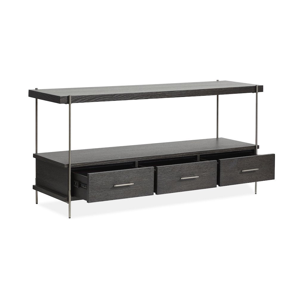 Spencer Dark Briarsmoke Rectangular Sofa Table