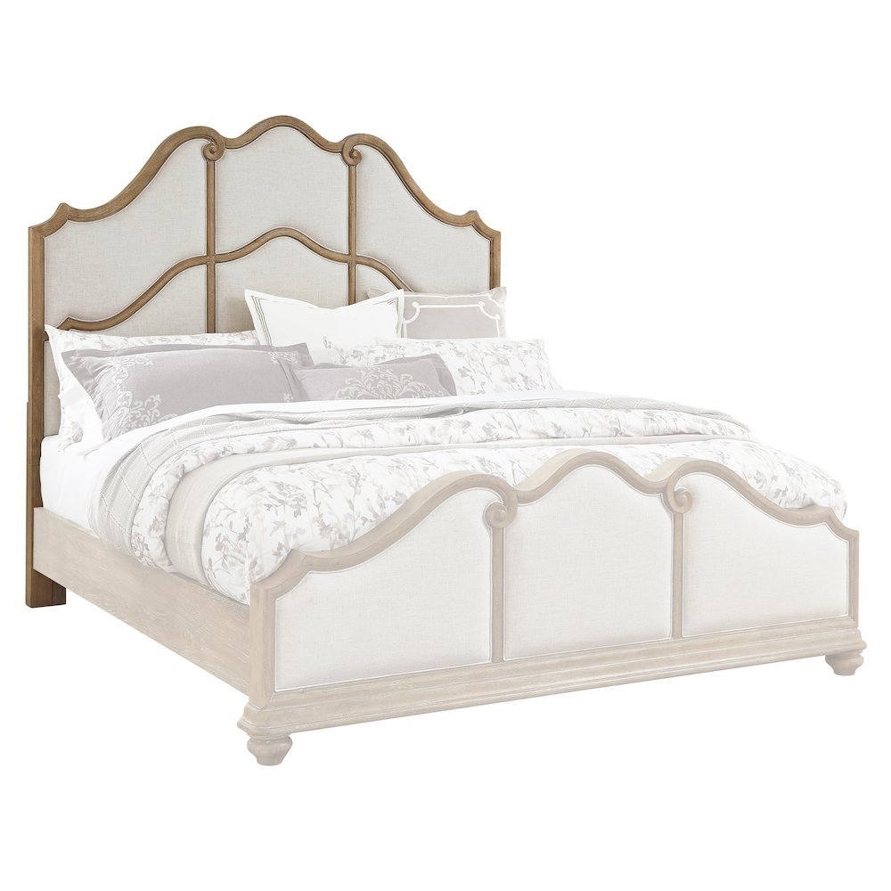 Pulaski Weston Hills Flax Seed Queen Upholstered Headboard
