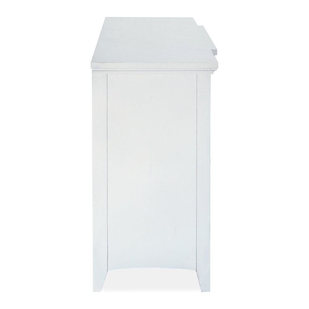 Heron Cove Chalk White 90" Console