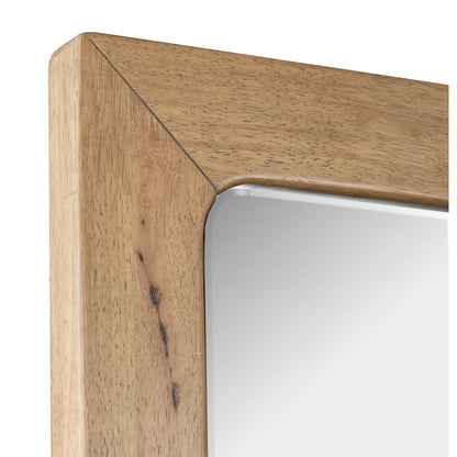 Davenport Rustic Caramel Portrait Mirror