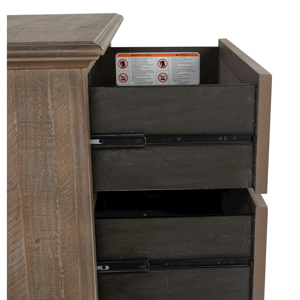 Lancaster Dovetail Grey Drawer Chest