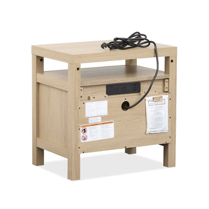 Merrifield Sandstone Beige Drawer Nightstand