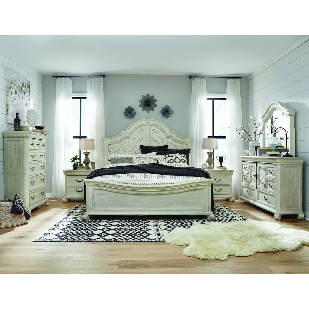 Bronwyn Alabaster Drawer Nightstand
