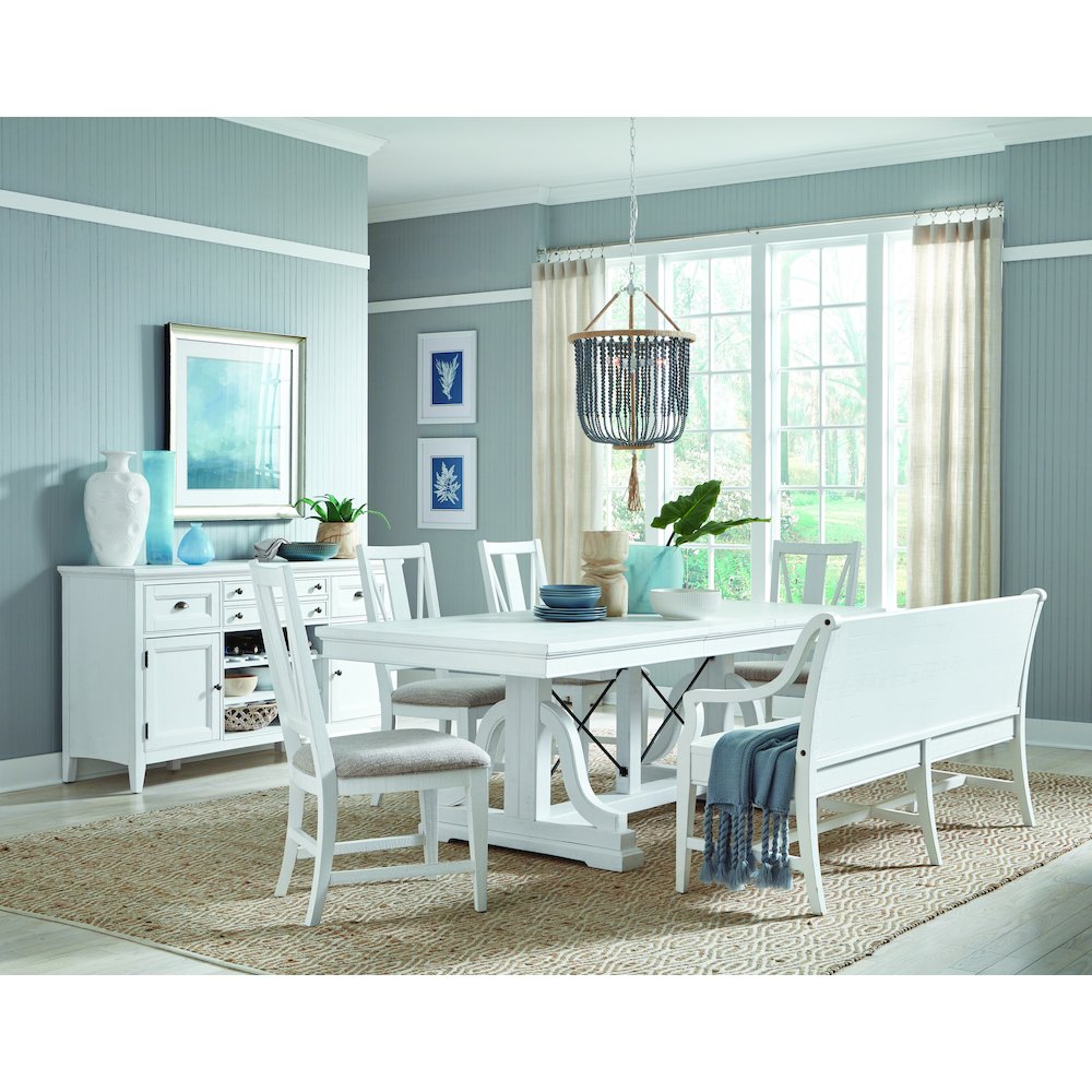 Heron Cove Chalk White And Dovetail Grey Buffet