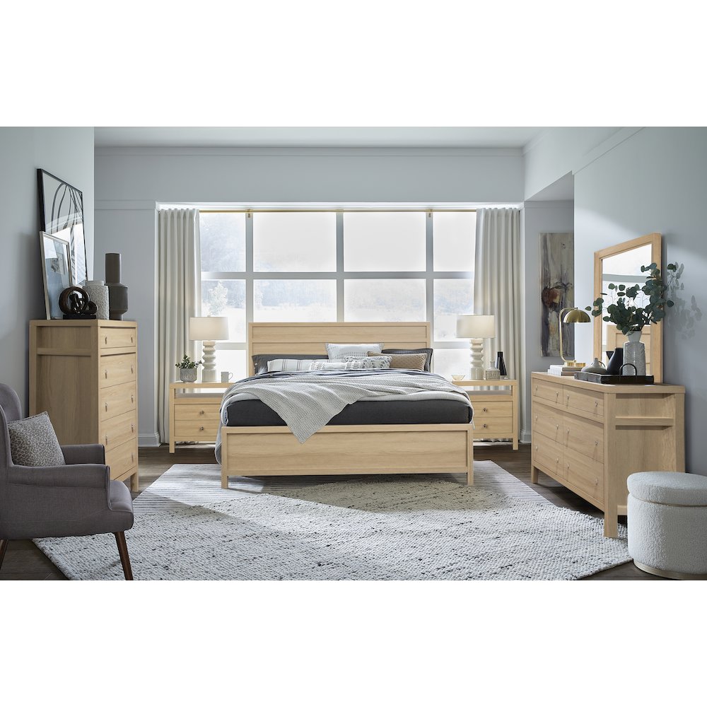 Merrifield Sandstone Beige Drawer Nightstand