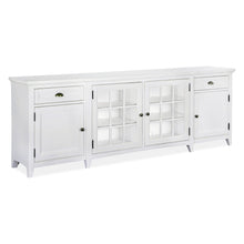 Heron Cove Chalk White 90" Console