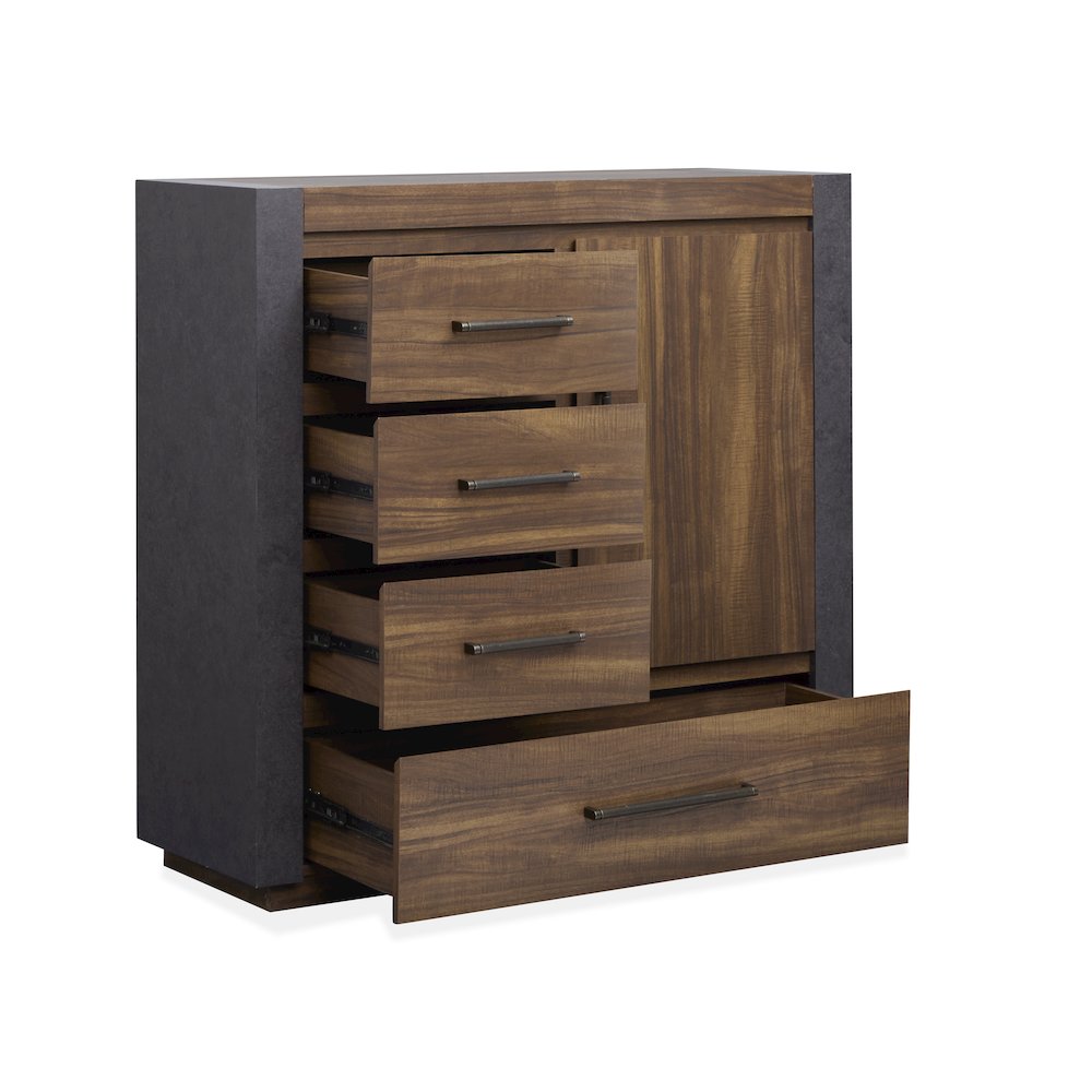 Jensen Tavern Brown Door Chest