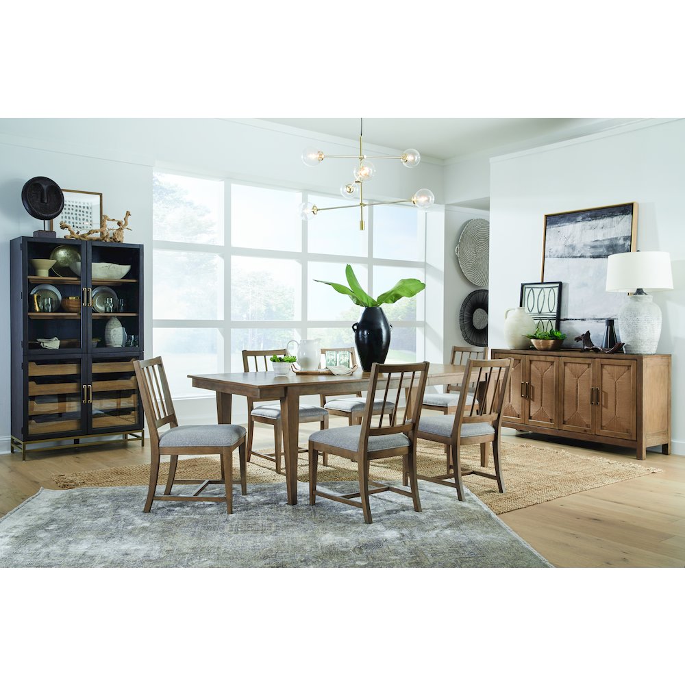 Lindon Coffee Bean Two Tone Cabinet