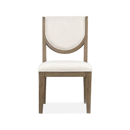 Westbourne Dark Umber Upholstered Side Chair Two Pack
