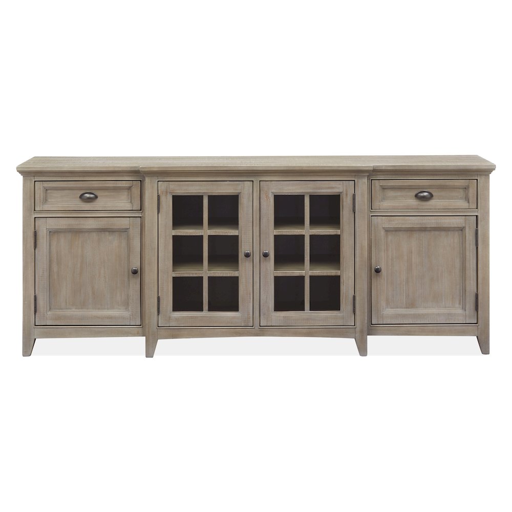 Paxton Place Dovetail Grey 80" Console