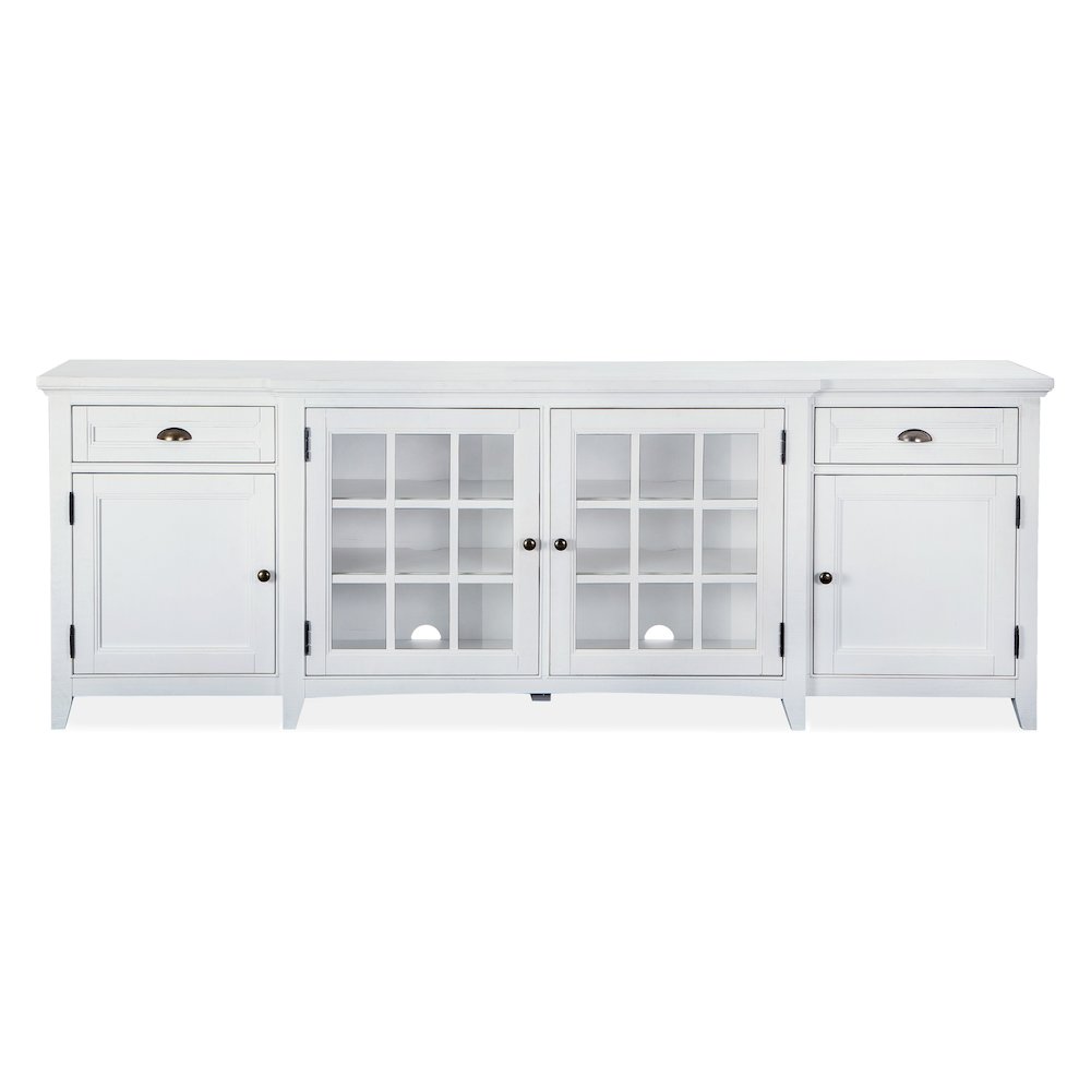 Heron Cove Chalk White 90" Console