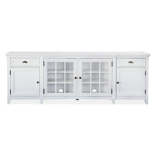 Heron Cove Chalk White 90" Console
