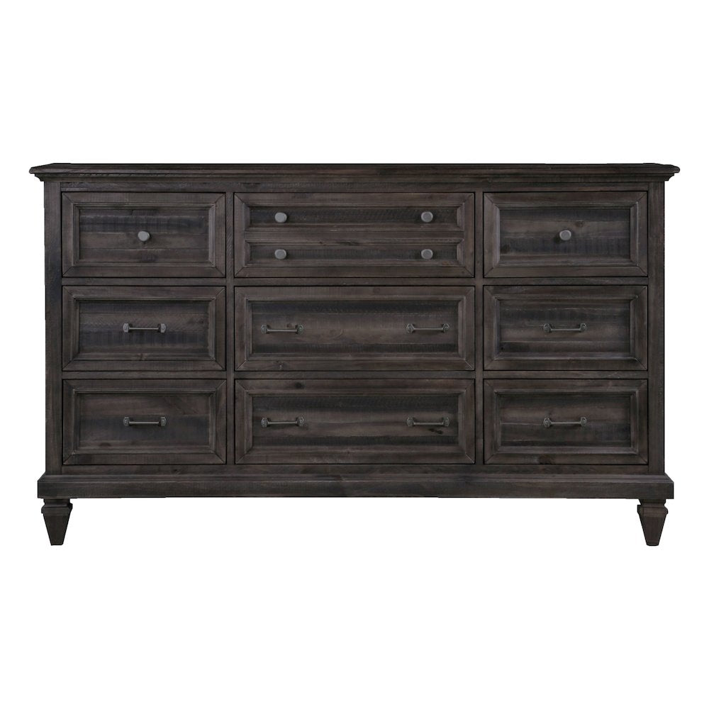 Calistoga Weathered Charcoal Drawer Dresser