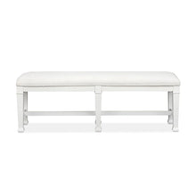 Kingston Whisper White And Cerused Nutmeg Bench